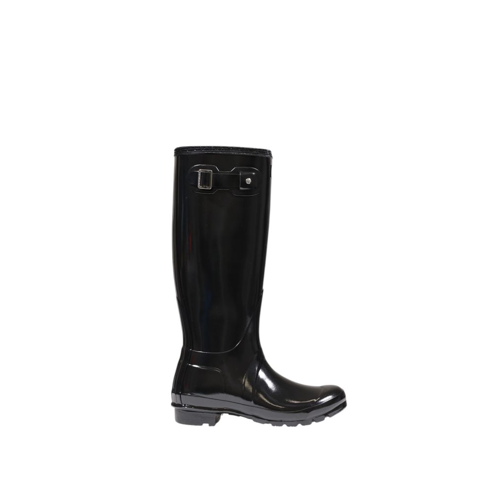 Hunter Black Recycled Polyester Ankle