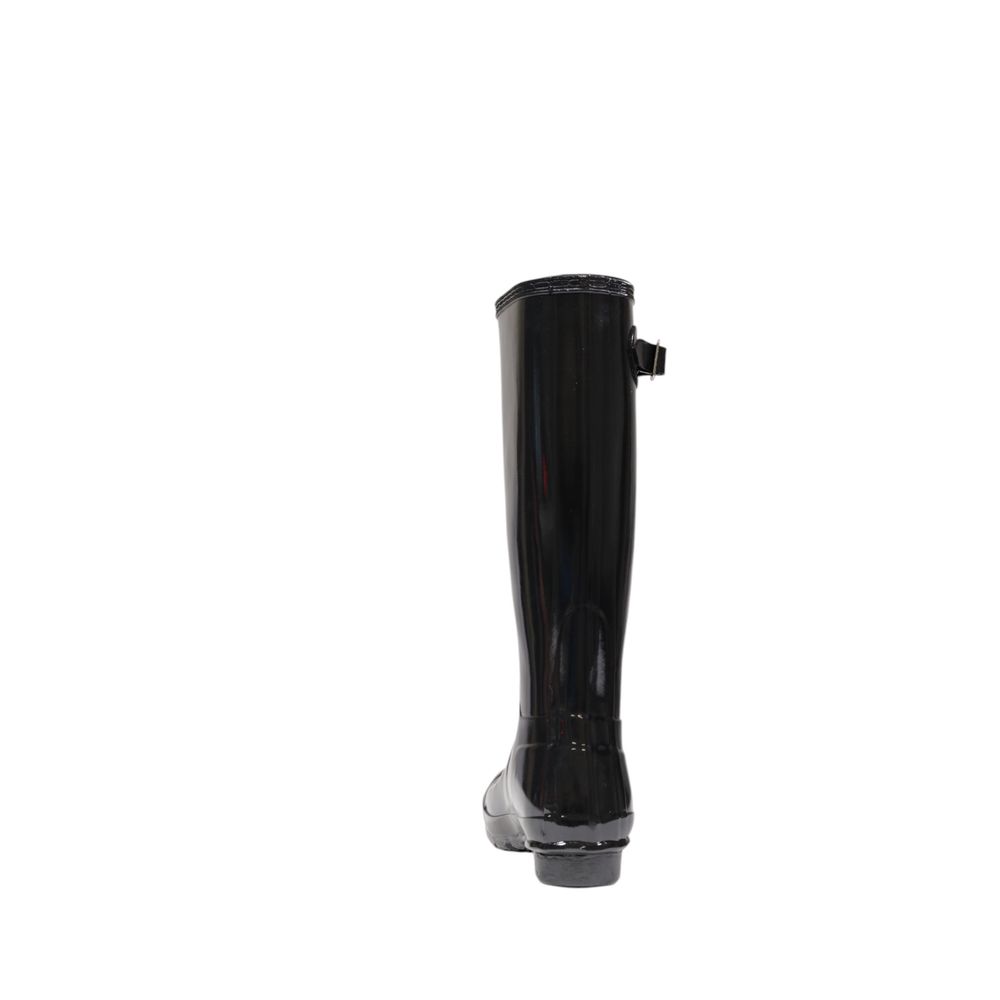 Hunter Black Recycled Polyester Ankle