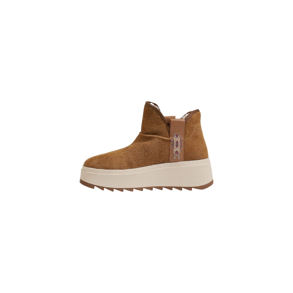 ASH Brown Suede Leather Ankle