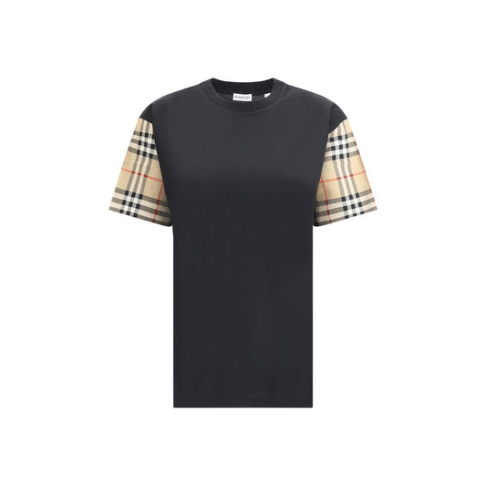 Burberry Black Cotton T-Shirt