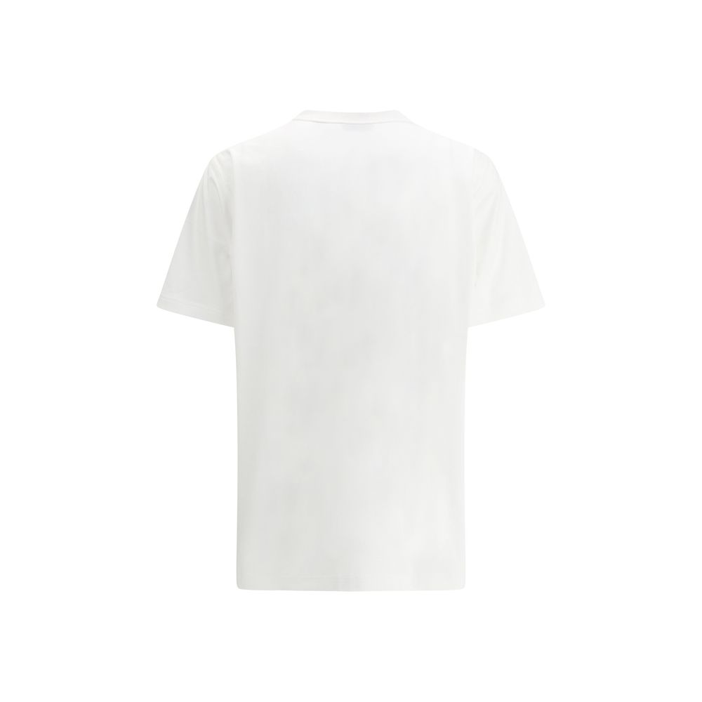 Burberry White Cotton T-Shirt