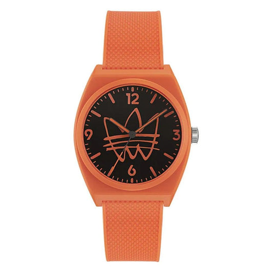 Adidas Orange Synthetic Sport Watch