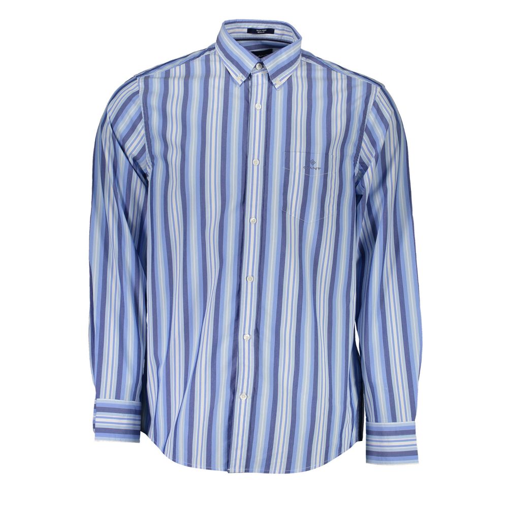 Gant Blue Cotton Men Shirt