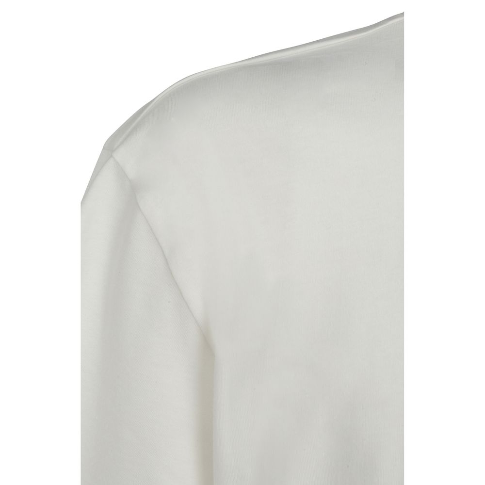 Jil Sander White Cotton T-Shirt
