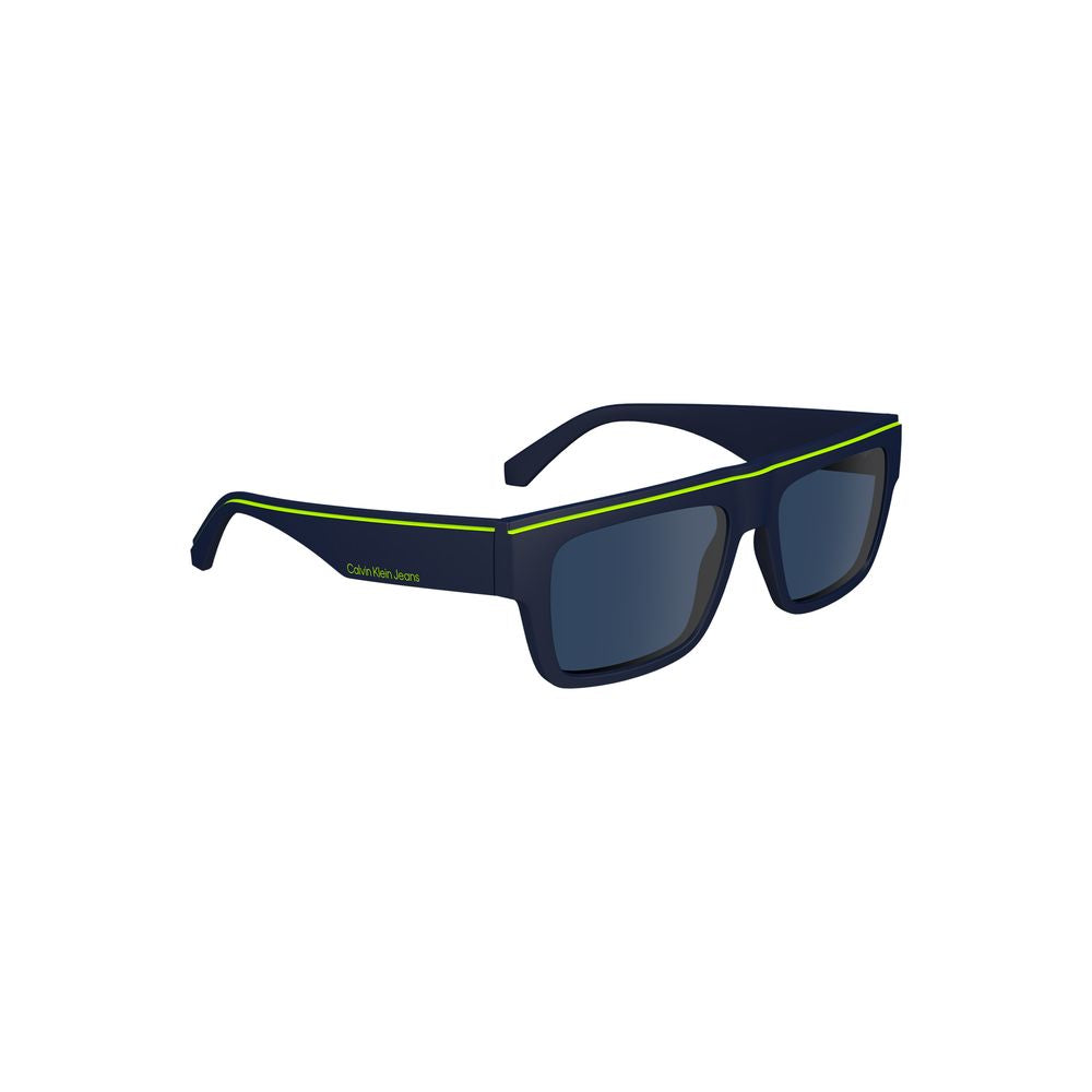 Calvin Klein Blue Plastic Men Sunglasses