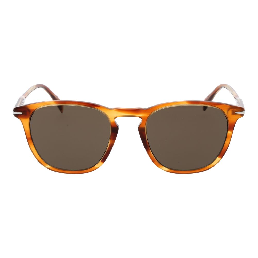 David Beckham Brown Men Sunglass