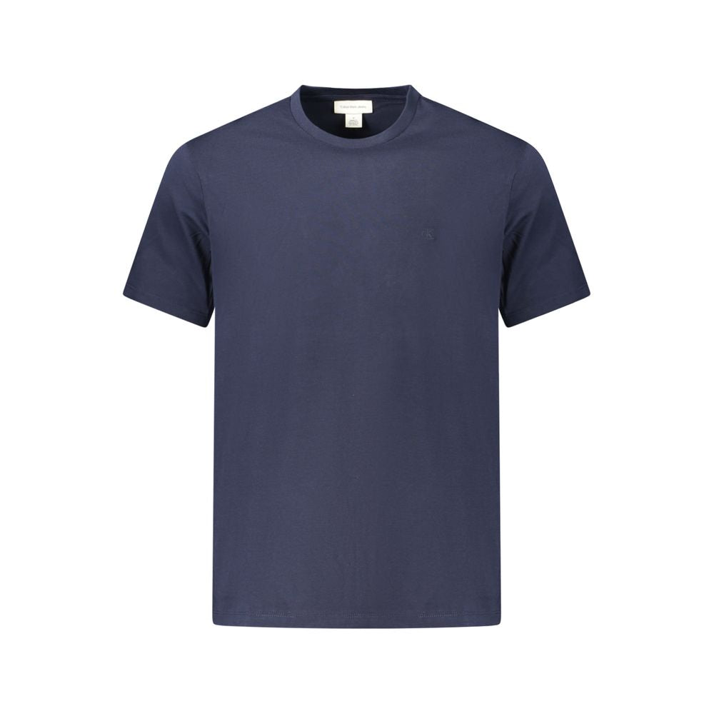 Calvin Klein Blue Cotton T-Shirt