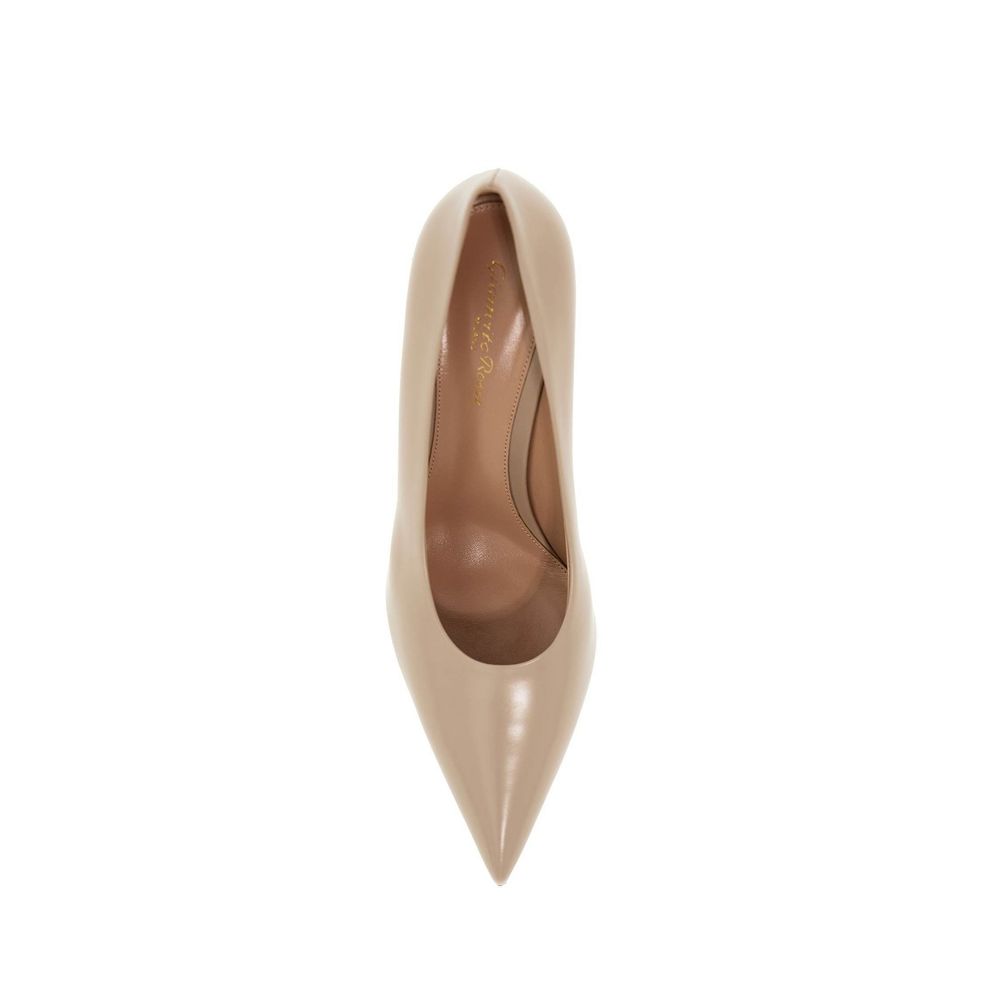 Gianvito Rossi Beige Calfskin High Heel Pumps