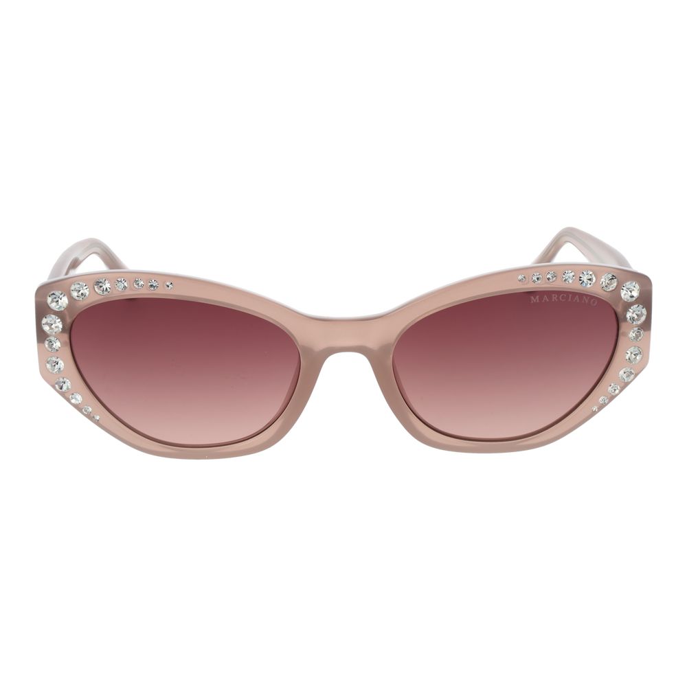 Marciano by Guess Beige Stainless Steel Sunglasses