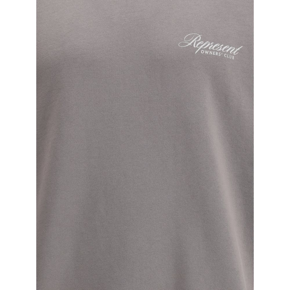 Represent Gray Cotton Sweatshirt