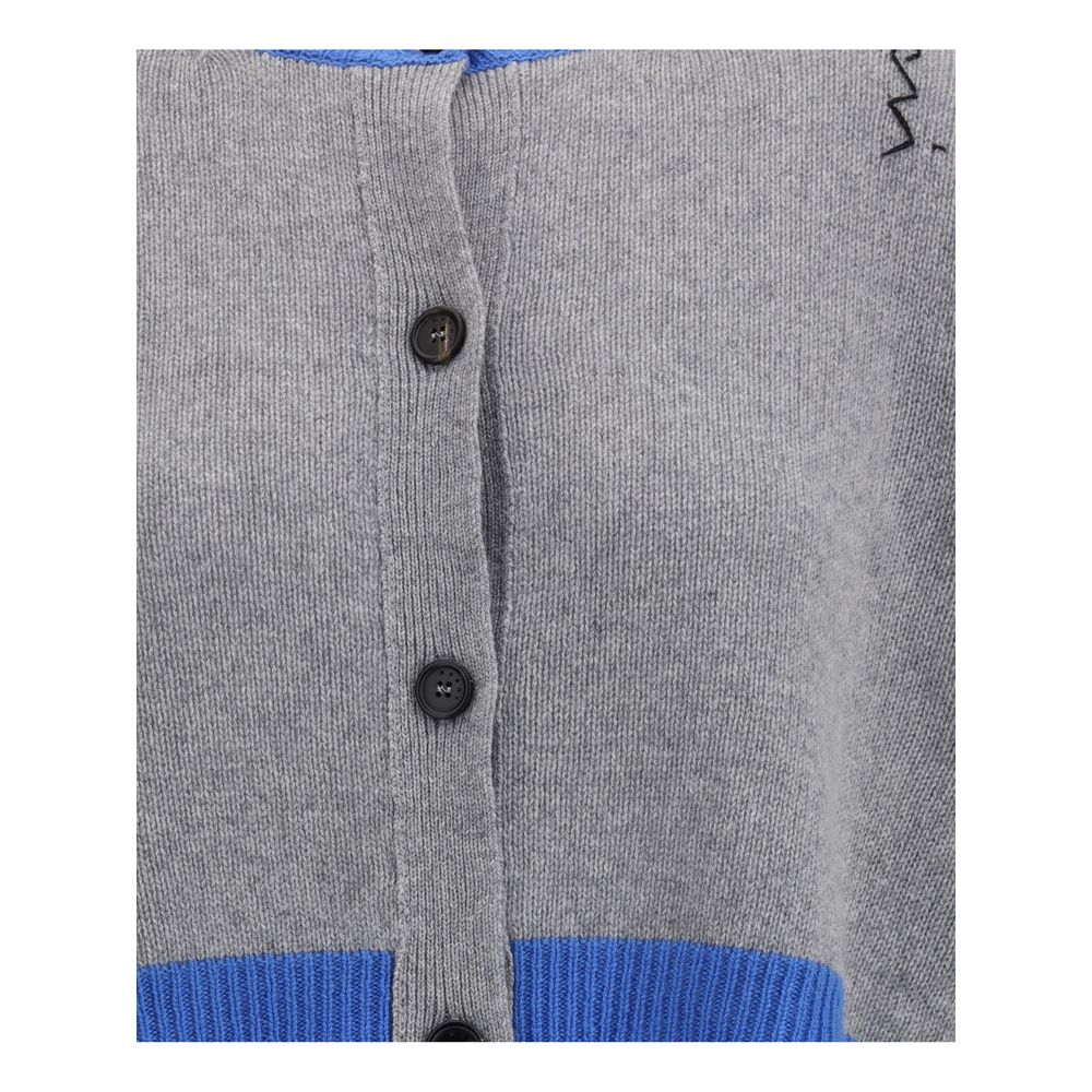 Marni Gray Cashmere Cardigan