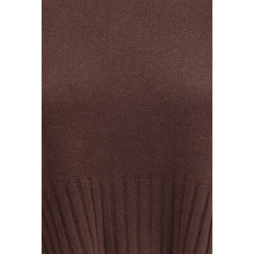 Loulou De Saison Brown Cashmere Cashmere Sweater