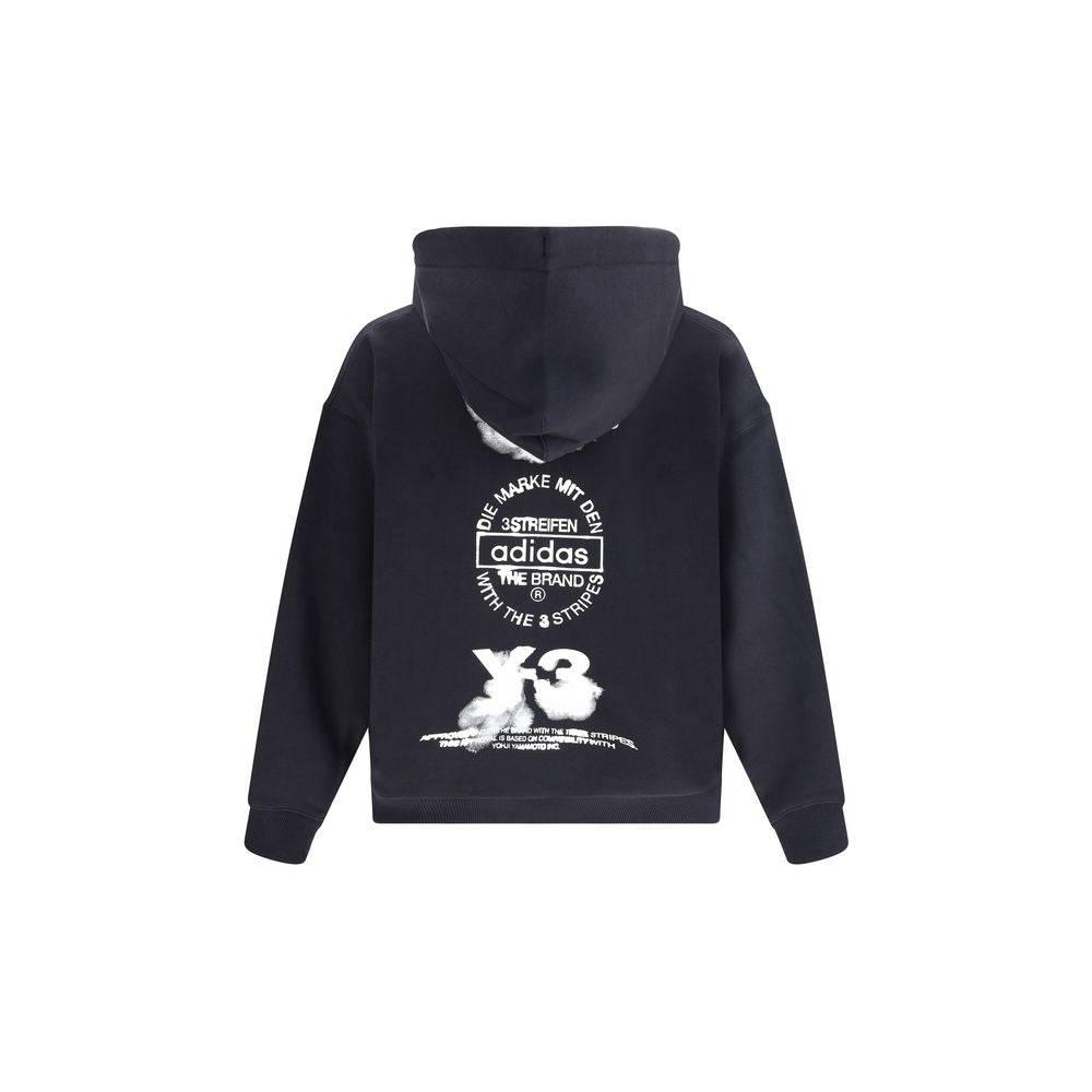 Y-3 Black Cotton Sweatshirt