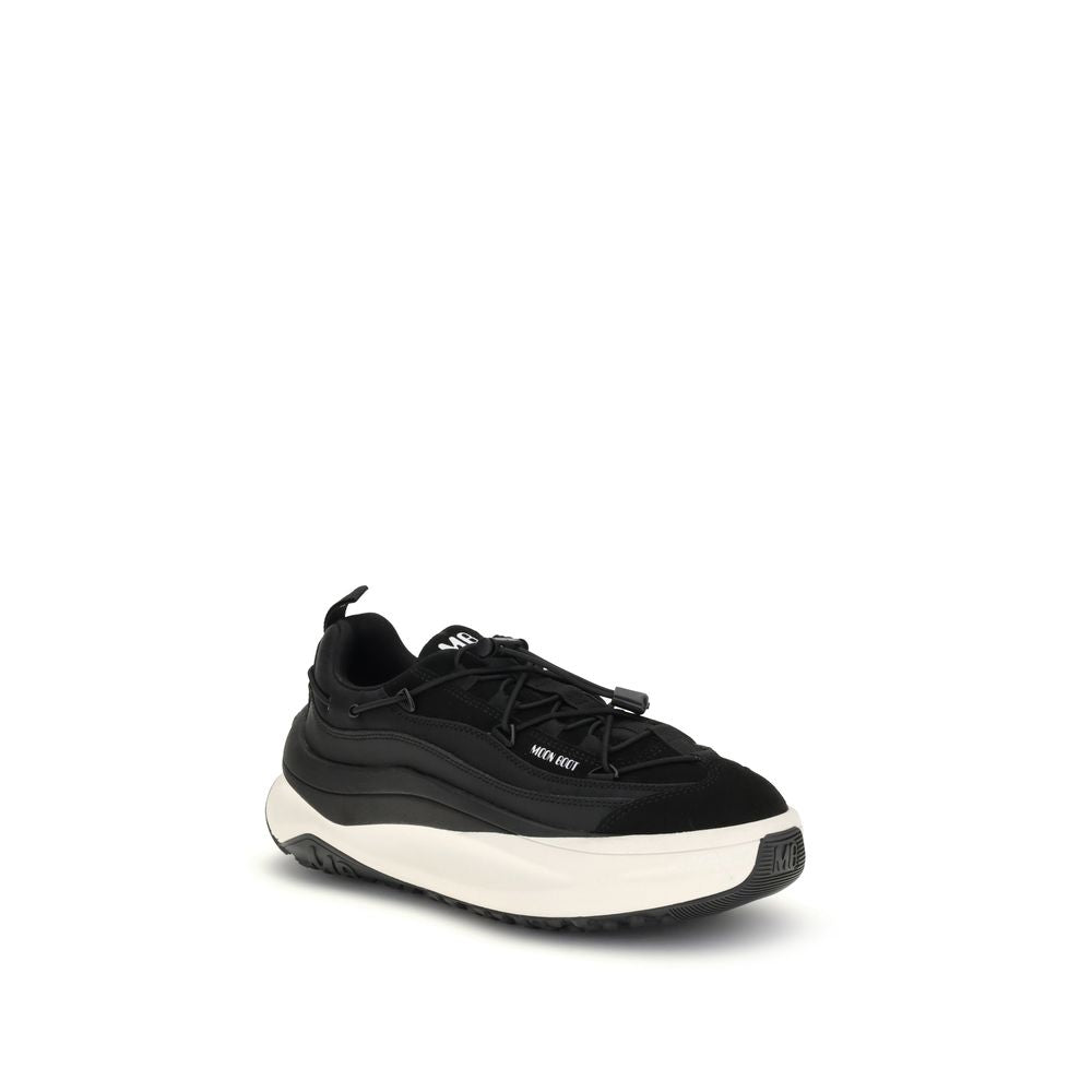 Moon Boot Black Polyester Athletic Sneakers