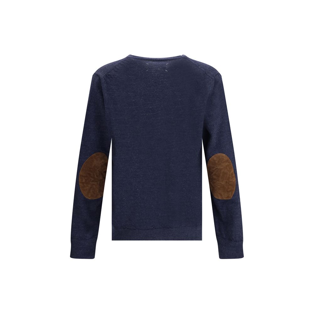 Margiela Blue Wool Cardigan