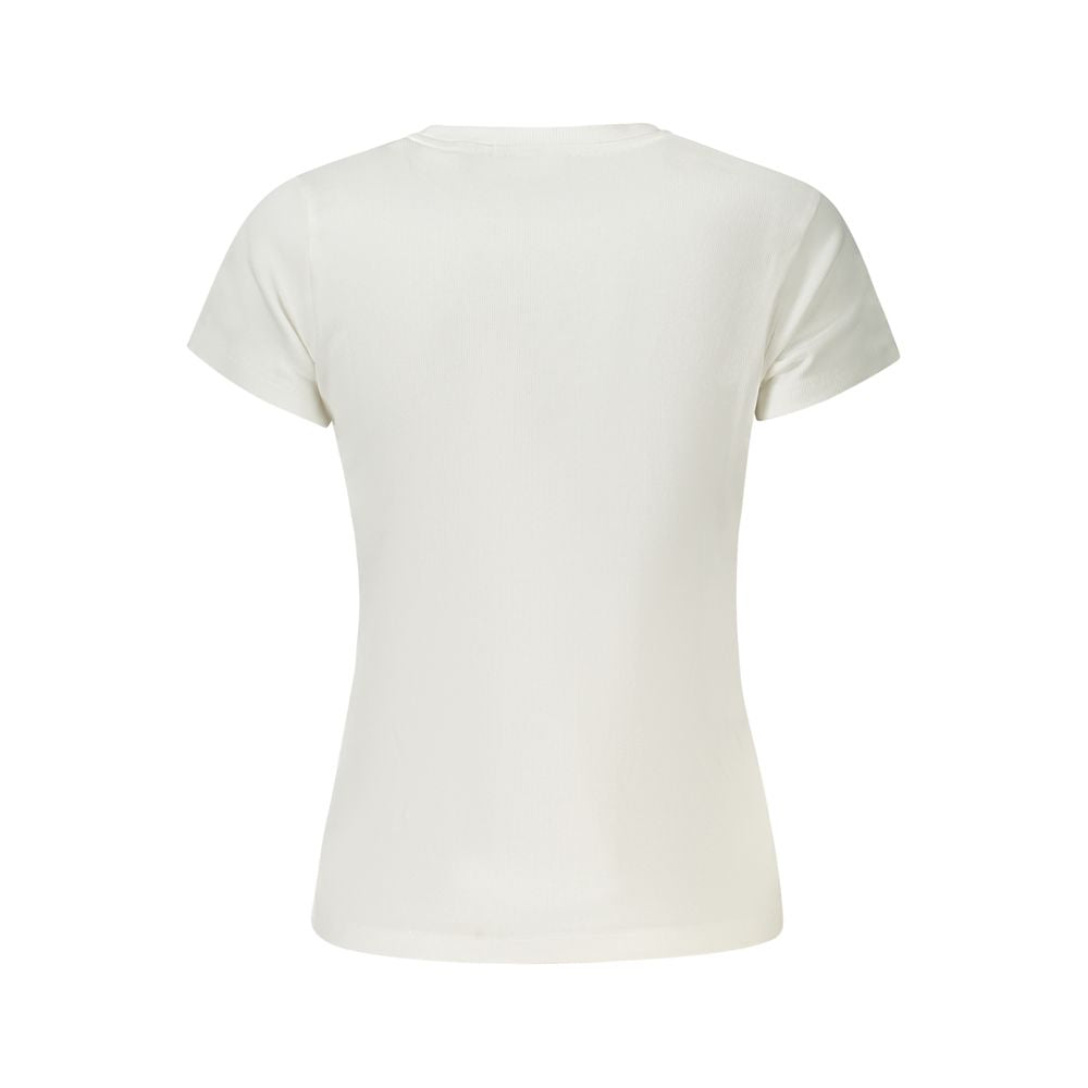 Pepe Jeans White Cotton Women T-Shirt