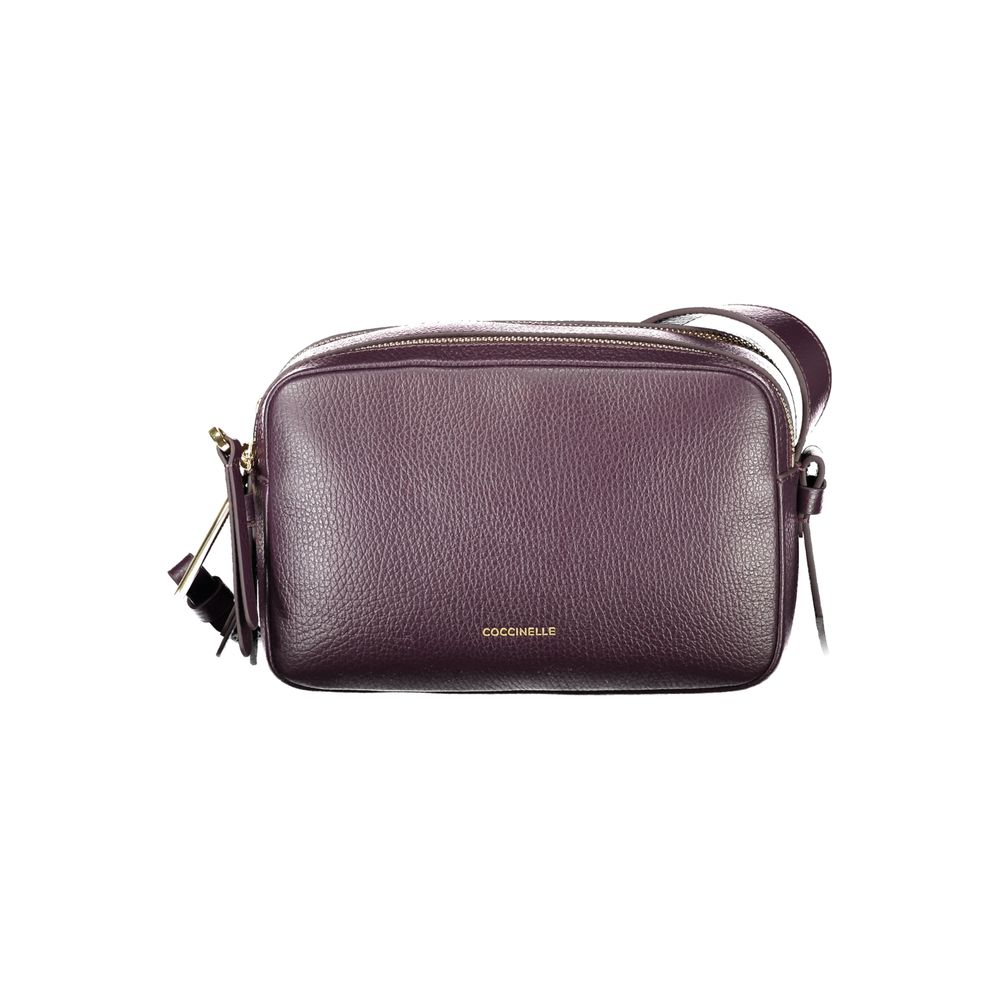 Coccinelle Purple Leather Women Handbag