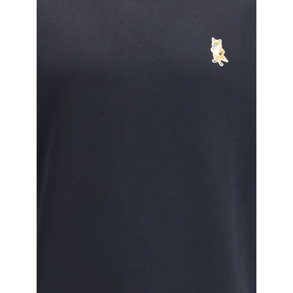 Maison Kitsuné Black Cotton Sweatshirt