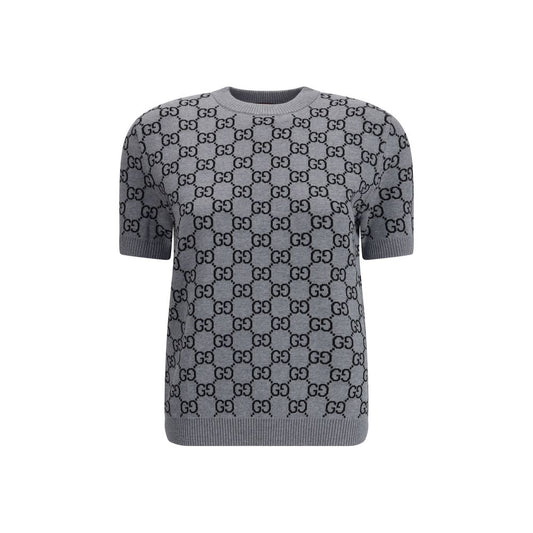 Gucci Gray Wool Sweatshirt