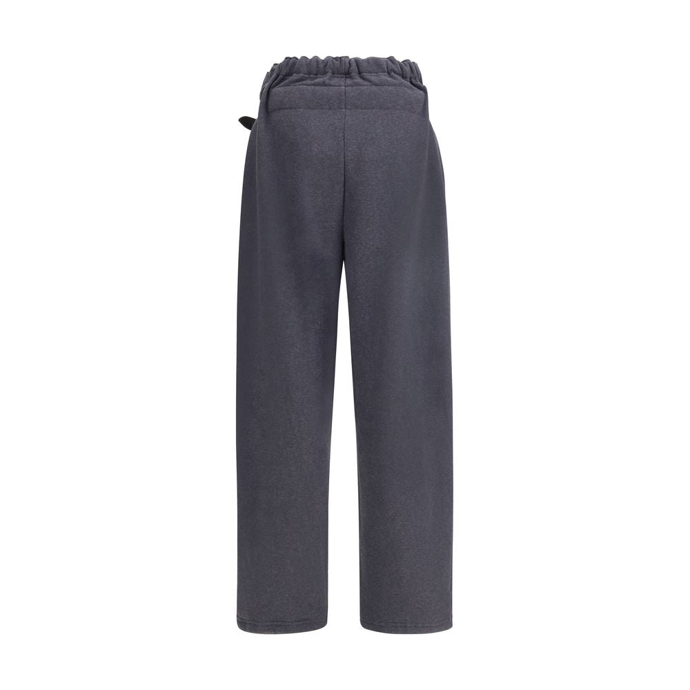 Magliano Gray Cotton Casual Pants