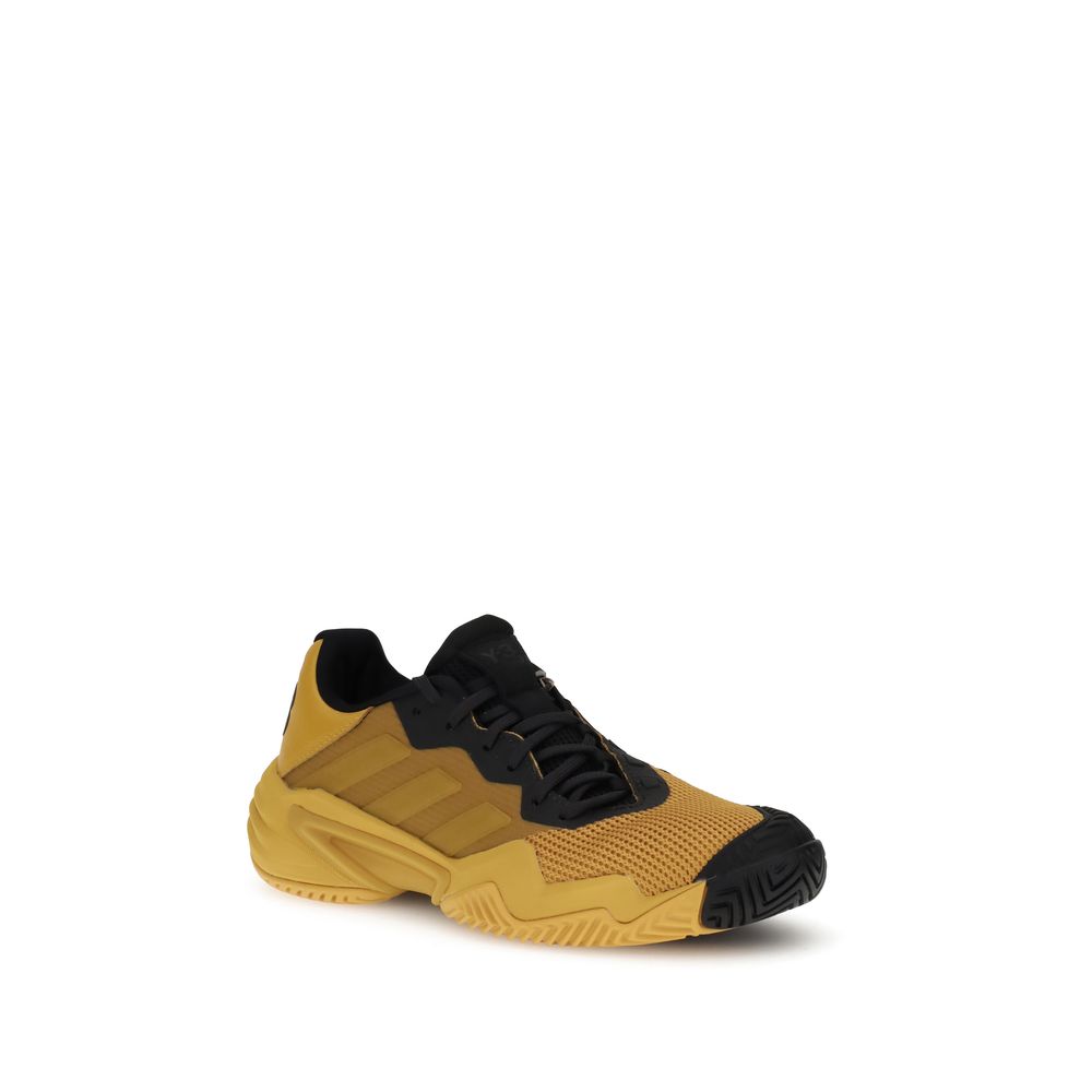Y-3 Yellow Rubber Athletic Sneakers