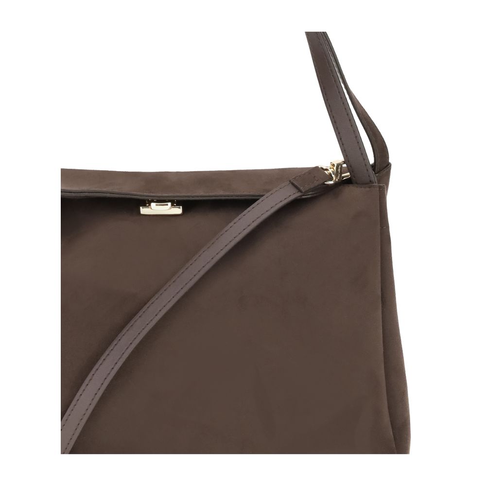 THEMOIRè Brown Other Fibres Shoulder Bag