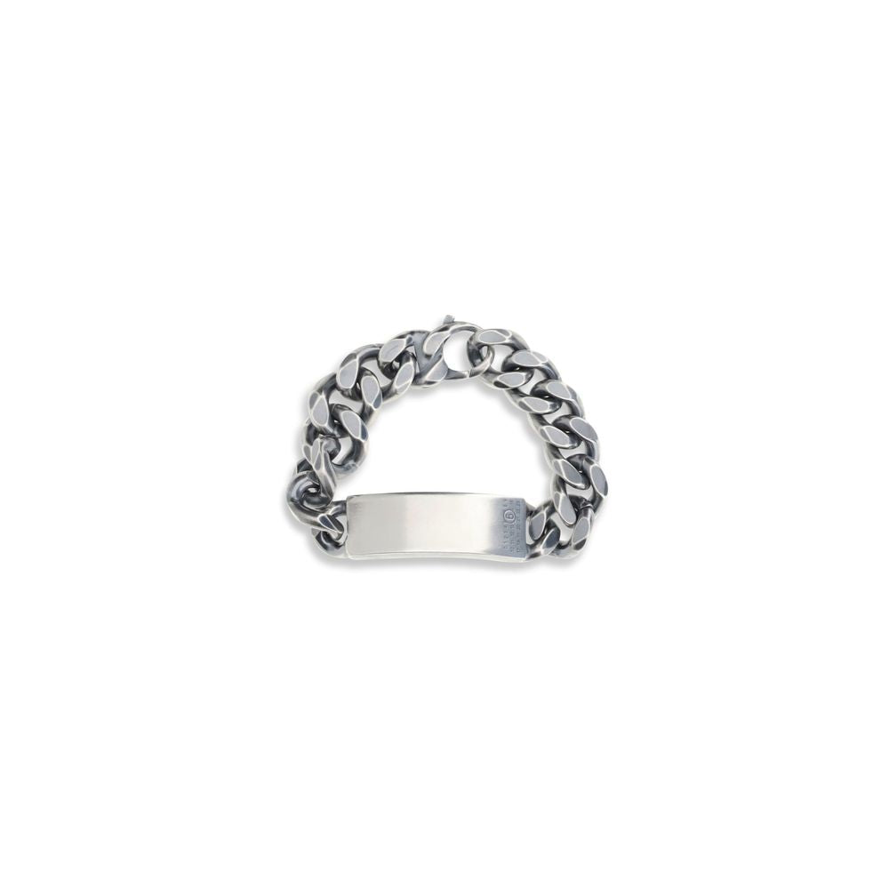MM6 Silver Brass Bracelet