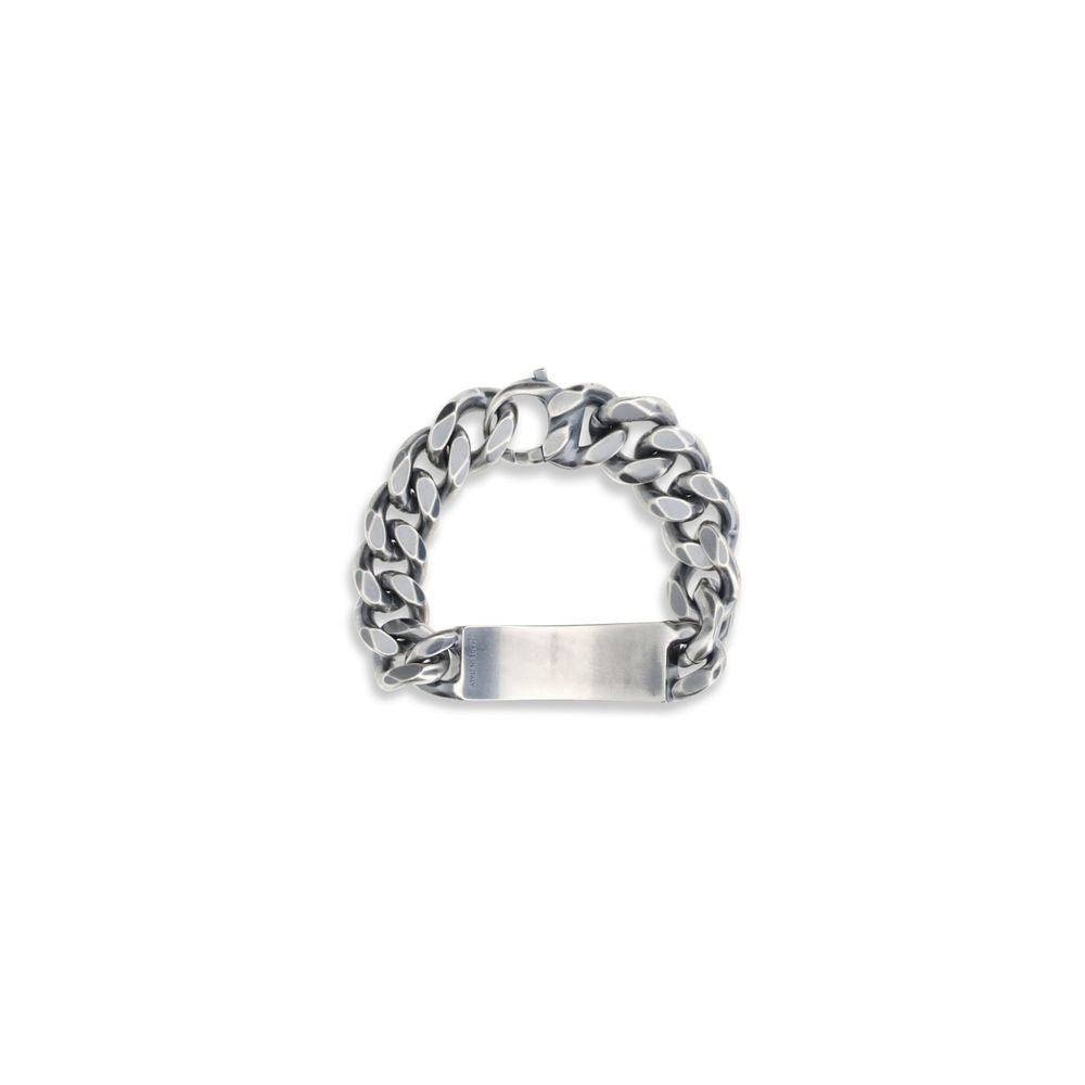 MM6 Silver Brass Bracelet