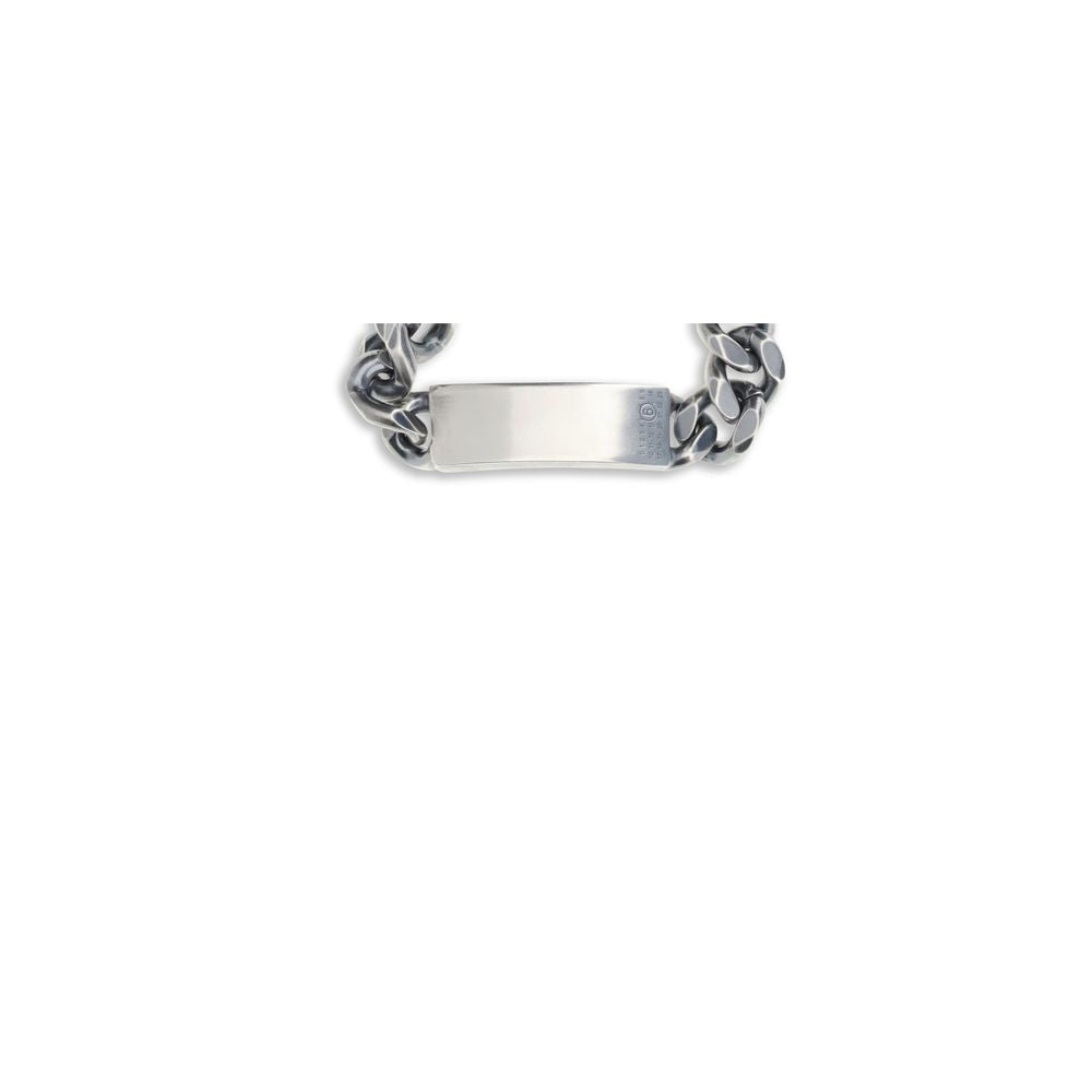 MM6 Silver Brass Bracelet