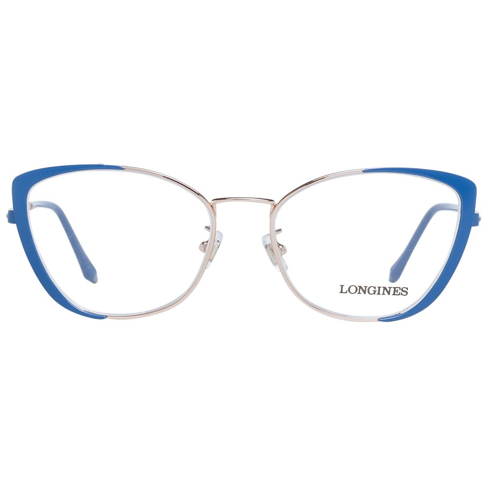 Longines Blue Metal & Plastic Glasses (Frames)