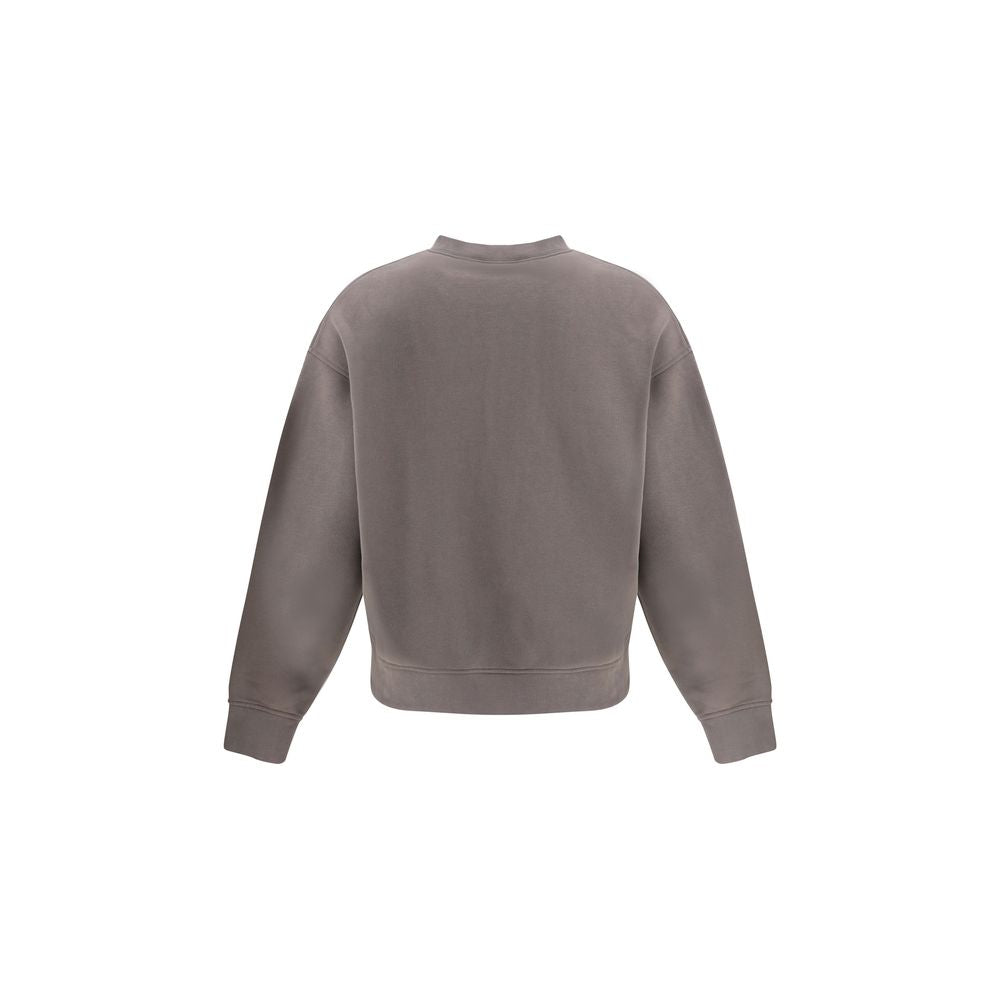 Palm Angels Brown Cotton Sweatshirt