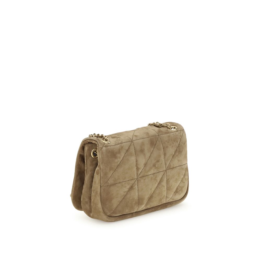 Saint Laurent Beige Calf Leather Bos Taurus Shoulder Bag