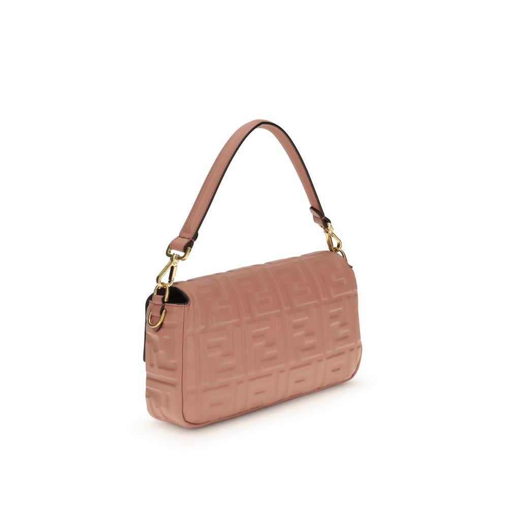 Fendi Multicolor Calf Leather Bos Taurus Shoulder Bag