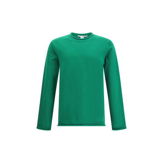 Comme Des Garçons Green Wool Sweatshirt