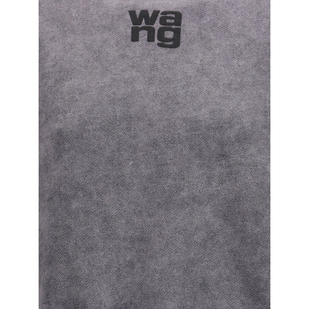 Alexander Wang Gray Cotton Sweatshirt