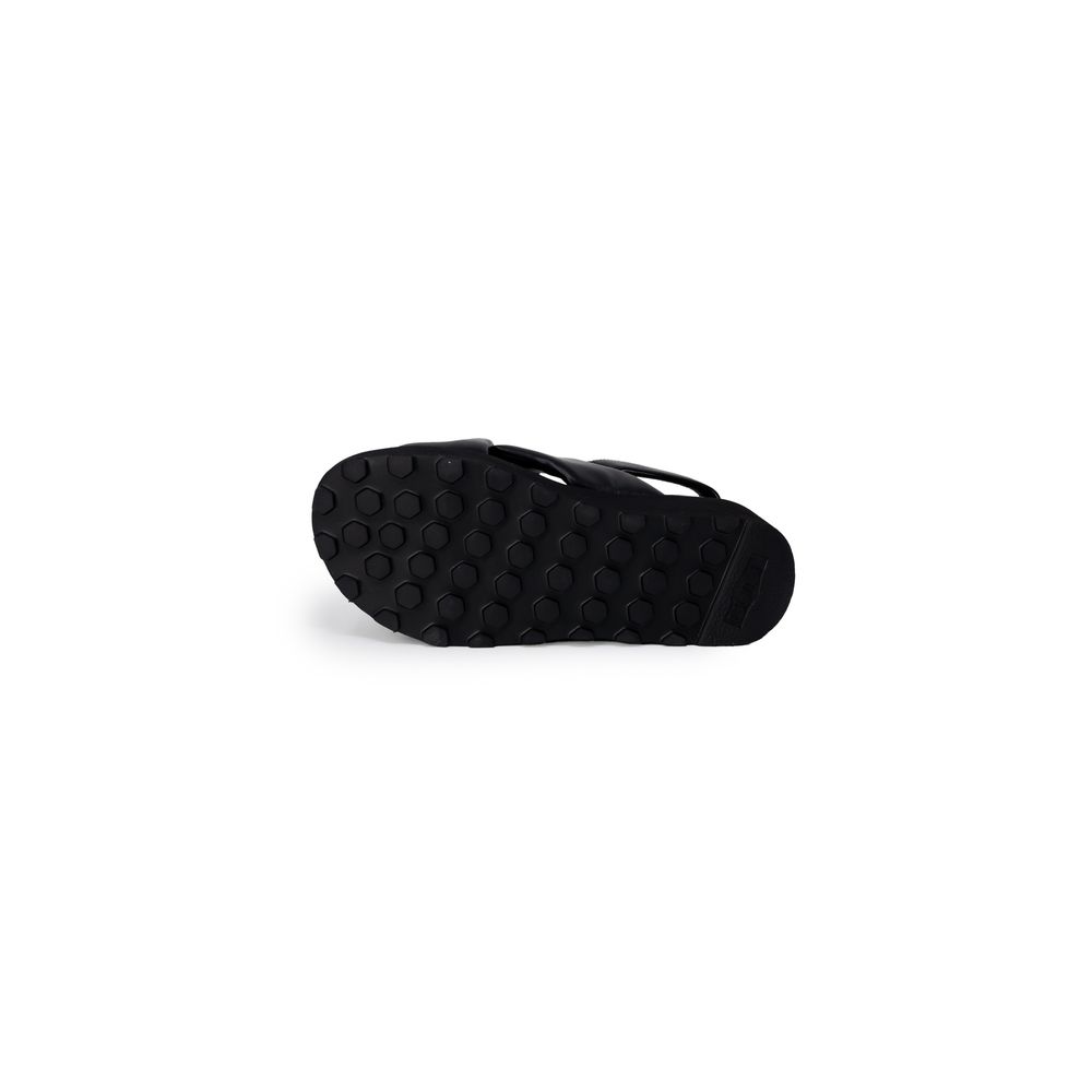 Cult Black Leather Sandal