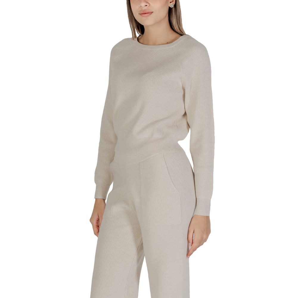 Cleré Beige Viscose Sweater