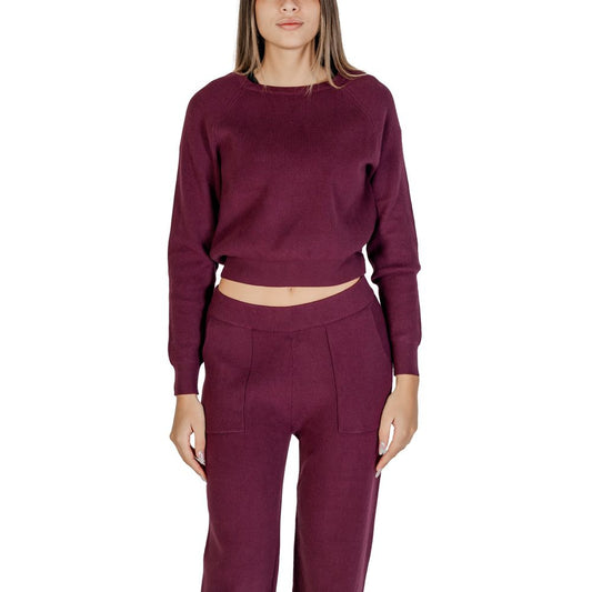 Cleré Purple Viscose Sweater