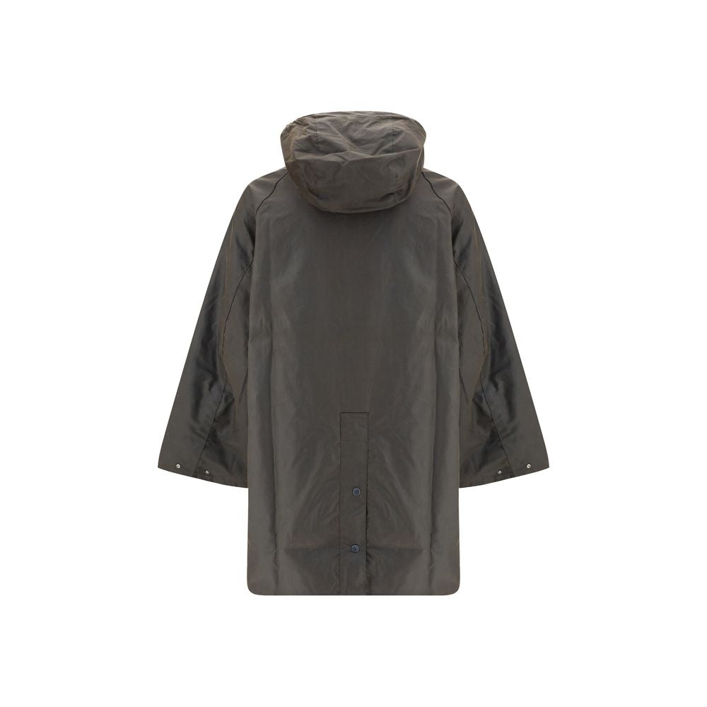 Barbour Brown Cotton Trench Coat