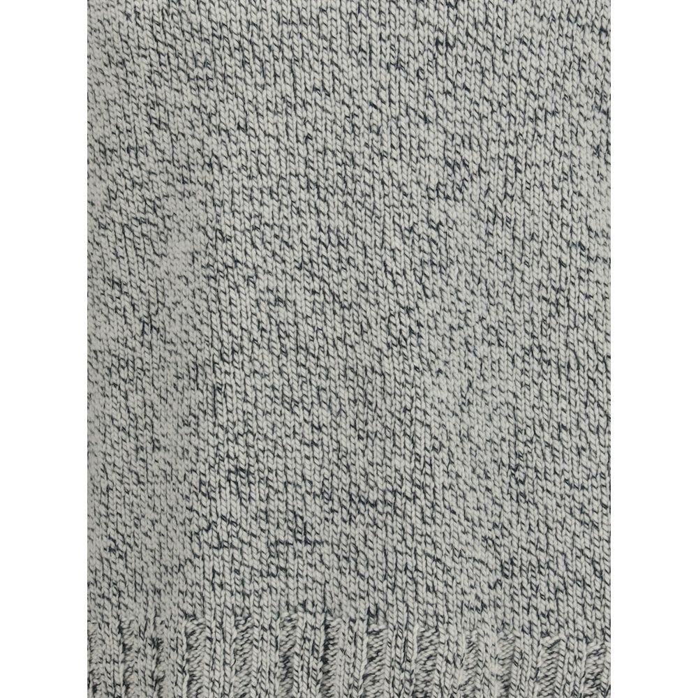 ZEGNA White Cashmere Turtleneck