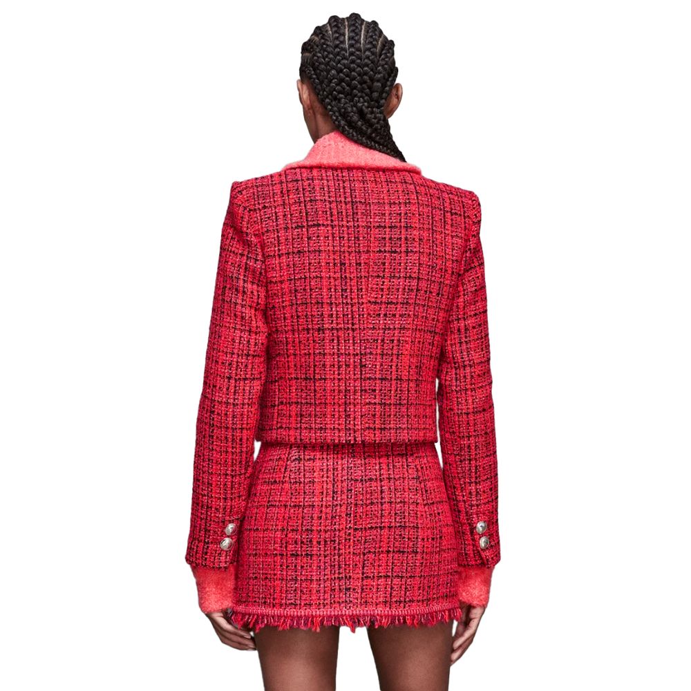 Patrizia Pepe Red Polyester Blazer