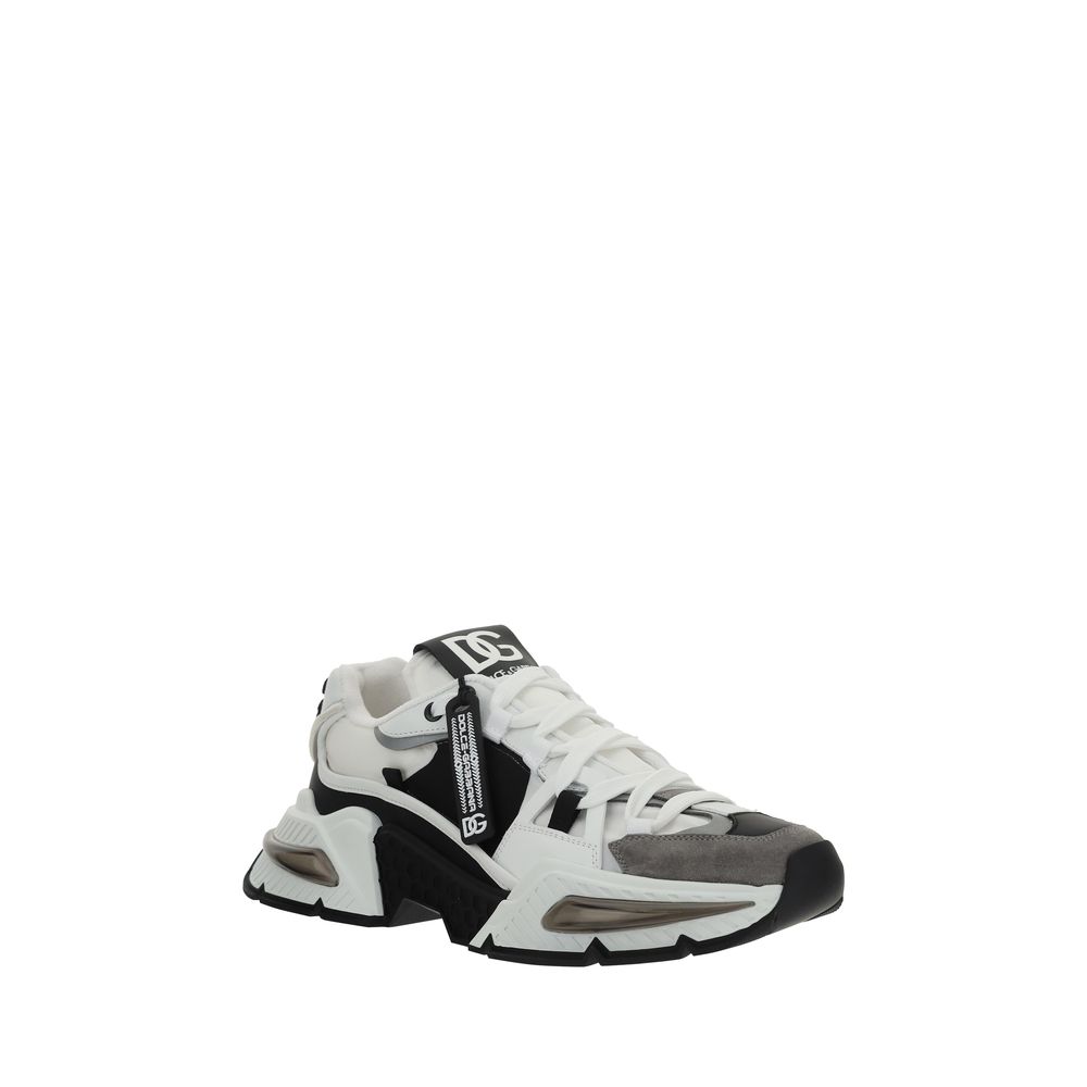 Dolce & Gabbana Multicolor Nylon Athletic Sneakers