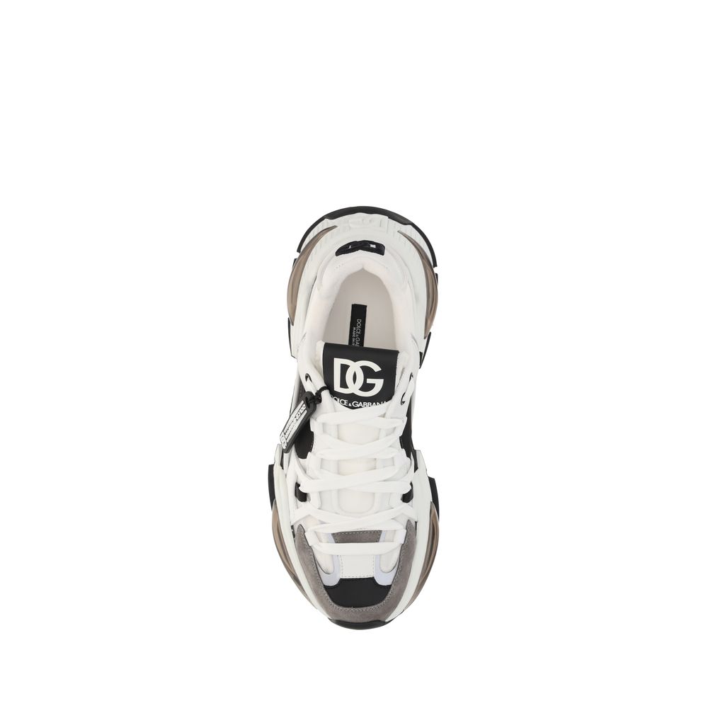 Dolce & Gabbana Multicolor Nylon Athletic Sneakers