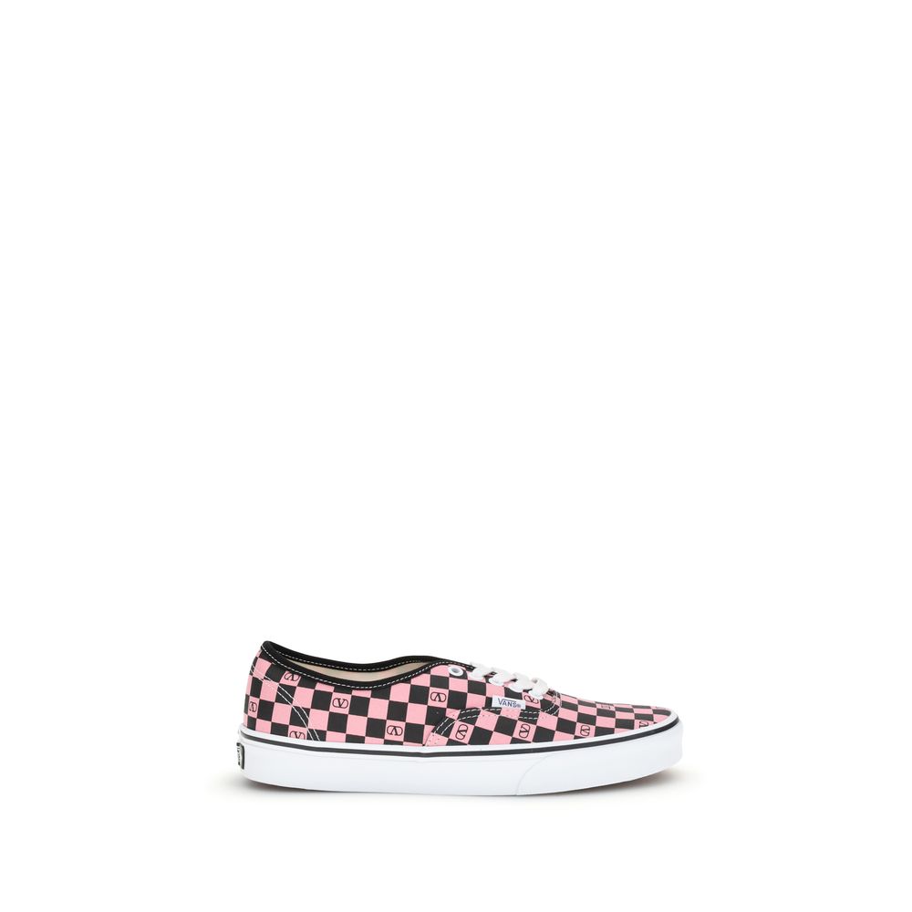 Valentino Garavani Multicolor Canvas Low Top Sneakers