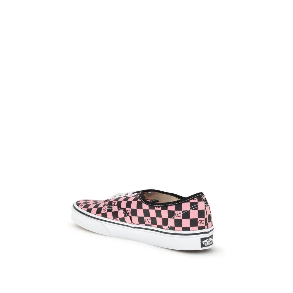 Valentino Garavani Multicolor Canvas Low Top Sneakers