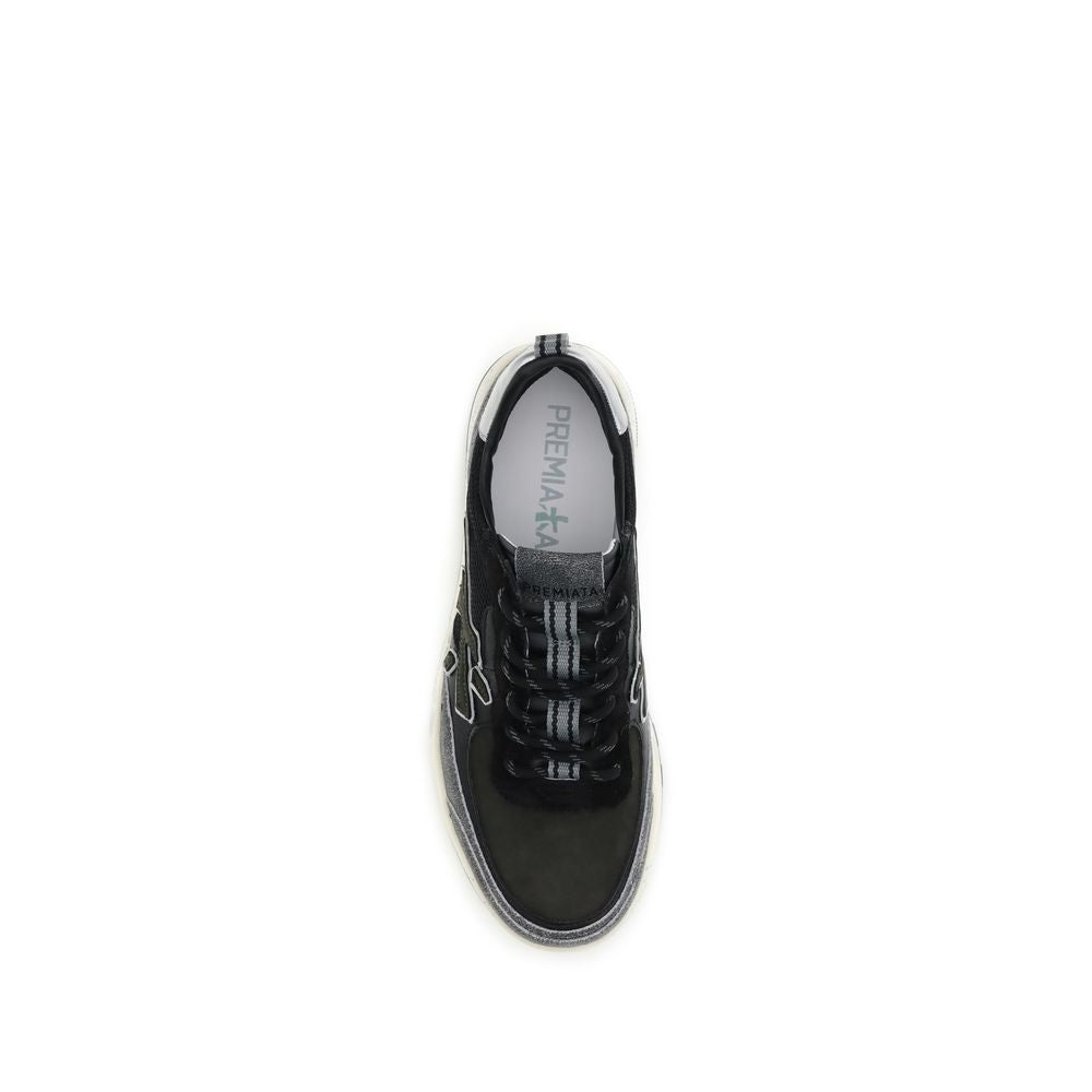 Premiata Multicolor Calf Leather Bos Taurus Chunky Sneakers