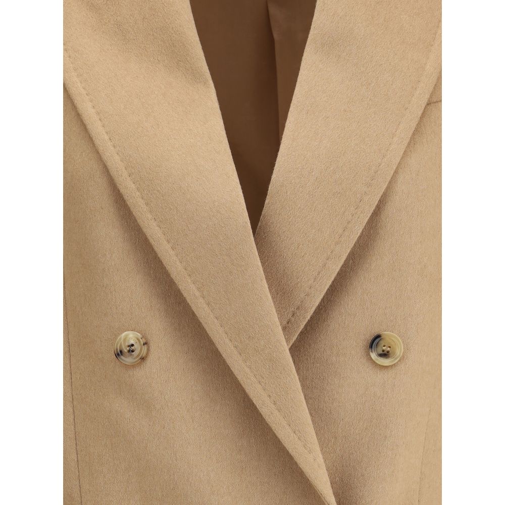 Max Mara Beige Camel Hair Coat