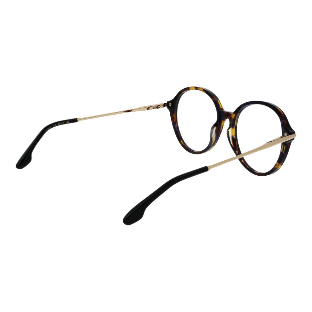 Victoria Beckham Brown Metal & Plastic Glasses (Frames)