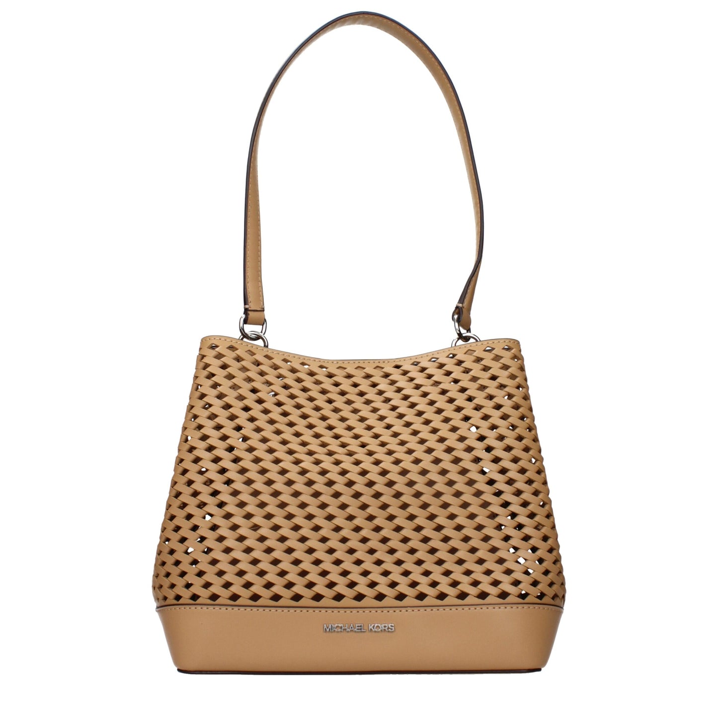 Michael Kors Brown Leather Shoulder Bag