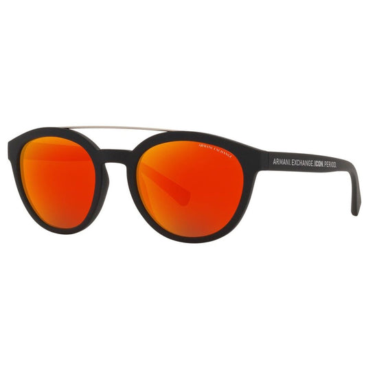 Armani Exchange Orange Resin Sunglasses